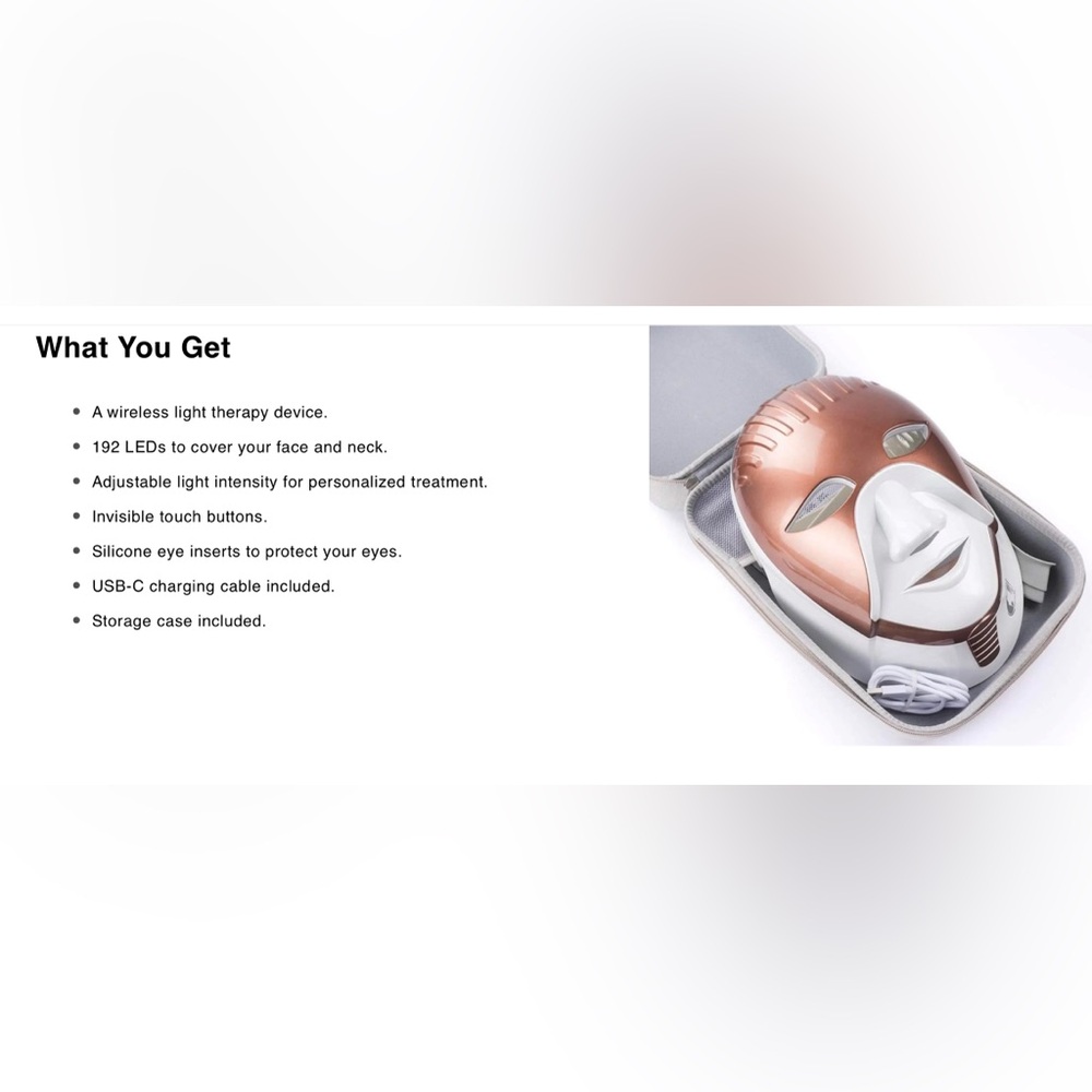 Cleopatra LED Light Mask - Picture 5 of 13